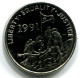 10 CENTS 1997 ERITREA UNC Bird Ostrich Coin #W11234.U - Erythrée