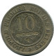 10 CENTIMES 1862 DUTCH Text BELGIUM Coin #AX364.U - 10 Cent