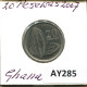 20 PESEWAS 2007 GHANA Moneda #AY285.E - Ghana