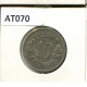 10 KRONUR 1967 ISLANDIA ICELAND Moneda #AT070.E - Iceland