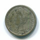 25 CENT 1925 NEERLANDÉS NETHERLANDS Moneda PLATA #S13695.E - Monedas En Oro Y Plata