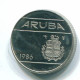 10 CENTS 1986 ARUBA (NÉERLANDAIS NETHERLANDS) Nickel Colonial Pièce #S13624.F - Aruba