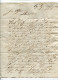 !!! LETTRE DE COPENHAGUE DE 1827 POUR BORDEAUX,  AVEC MARQUE DE PROVENANCE "DANEMARCK PAR HAMBOURG" - ...-1851 Vorphilatelie