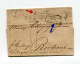 !!! LETTRE DE STOCKHOLM DE 1825 POUR BORDEAUX,  AVEC MARQUE DE PROVENANCE "SUEDE" ET MARQUE D'ACHEMINEMENT AU DOS - ... - 1855 Prephilately