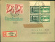 1937, Doppel-Orts-Einschreiben Ab BERLIN-TEMPELHOF. Seltenes 46 Pf. Porto - Storia Postale