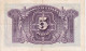 BILLETE DE ESPAÑA DE 5 PTAS DEL AÑO 1935 SERIE A EN CALIDAD EBC (XF) (BANKNOTE) - 5 Pesetas