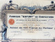 1 Action  - FABRIQUE " SAFUNT " DE CONFECTIONS - ART DECO  -  Action De CENT FRANCS AU PORTEUR  1928 Belles Vignettes - Textiel