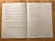 KLM Business Class Menu AMS-SIN 31 DEC 2022 - Menus