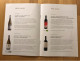 KLM Business Class Wines Menu - Menú