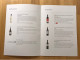 KLM Business Class Wines Menu - Menú