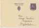 SUÈDE / SWEDEN - 1940 - 15 öre Postal Card Mi.P49.II With " ASKERSUND * LBR * " Cancel - VF Used - Enteros Postales