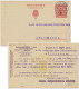 SUÈDE / SWEDEN - 1921 - 10 öre Postal Card Mi.P37a.II (re-printed) With " LIMHAMN * B * " Cancel To SÖLVESBORG - VF Used - Postal Stationery