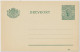 SUÈDE / SWEDEN - 1914 - 5 öre Green Postal Card Mi.P32a (date 118) - Mint - Interi Postali