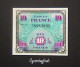 France 1944: Allied Occupation 10 Francs - 1944 Drapeau/Francia