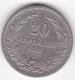 Bulgarie 20 Stotinki 1906, Ferdinand I, En Cupronickel , KM# 26 - Bulgarie