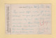 Poste Aux Armees - 12-7-1941 - Secteur Postal 615 Destination France - Censure Allemande - Guerra De 1939-45