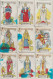 JEU Des 7 Familles ROYALES - NISSE Croix Lille - Illustrations Georges MARJOLLIN - (Fin XIX°) - Complet, 42 Cartes. - Andere & Zonder Classificatie