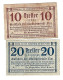 **notgeld   Austria Linz Serie Compleet    529a - Autriche