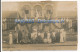 Unique CPA Carte-photo 28 CHATEAUDUN Personnel Et Blessés De Guerre 14-18 WW1 Hôpital Auxiliaire N°105 - Chateaudun