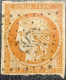 FRANCE Y&T N°5. Cérès 40c. Orange. Oblitéré Losange P.C. N°262 Barr - 1849-1850 Ceres