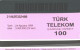 Turkey:Used Phonecard, Türk Telekom, 100 Units, Wrestling Men, 1999 - Türkei