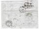 1844 - Letter From Copenhague To Marseille - T.T.R.4 +" Fr.Hb " + DANEMARCK / PAR HAMBOURG - ...-1851 Vorphilatelie
