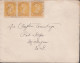 1894. CANADA. Queen Viktoria. 1 ONE CENTS In 3-stripe On Small Cover To Michigan, USA Cancelle... (Michel 26) - JF439367 - Covers & Documents