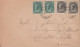 1898. CANADA, Victoria. 2 Ex 1 CENT + 2 Ex ½ CENT (Ahorn Leaves In All Corners)  On Fine Smal... (Michel 54+) - JF439377 - Brieven En Documenten