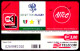 G 2319 821 C&C 4442 SCHEDA TELEFONICA NUOVA BENETTON RUGBY - PROVA ARC - [3] Fehlliste