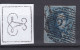 N° 4 Margé : 24 BRUXELLES Papier Parcheminé - 1849-1850 Medallions (3/5)