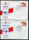 Delcampe - YUGOSLAVIA 1984 Sarajevo Winter Olympic Events, Set Of 19 Covers. - Covers & Documents