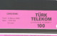 Turkey:Used Phonecard, Türk Telekom, 100 Units, Cat, 2000 - Türkei