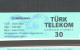 Turkey:Used Phonecard, Türk Telekom, 30 Units, Bird, Flamingo, 2003 - Türkei