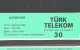 Turkey:Used Phonecard, Türk Telekom, 30 Units, Bird, 2001 - Türkei