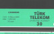 Turkey:Used Phonecard, Türk Telekom, 30 Units, Bird, 2000 - Türkei