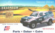 Belgium:Used Phonecard, Belgacom, 200 BEF, Car, Dakar Rally, Toyota, 2002 - Con Chip