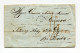 !!! LETTRE DE MARIANOPOLI POUR GENES DE 1845, AVEC MARQUE DE TRANSIT ODESSA - ...-1857 Préphilatélie