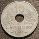 FRANCE - 10 CENTIMES 1941 - Etat Français - Grand Module - Gad 290 - KM 898 - 10 Centimes