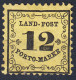 BADEN 1862, SEPARATE MNH PORTO STAMP With MiNo 3 Without GLUE - Nuevos