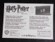 Vignette Autocollante Panini - Harry Potter Et Les Reliques De La Mort - And The Deathly Hallows - N° 18 - Edizione Inglese