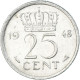 Monnaie, Pays-Bas, 25 Cents, 1948 - 25 Centavos