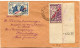 INDE FRANCAISE LETTRE DEPART INDE FRANCAISE 8-7-1941 PONDICHERY POUR L'INDE FRANCAISE - Brieven En Documenten