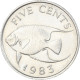 Monnaie, Bermudes, 5 Cents, 1983 - Bermudas