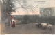 Cpa 1905 LA VIE AUX CHAMPS La Gardeuse De Moutons ▬ Série A Dugas Et Cie - Allevamenti