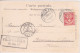 1900 - SUISSE - SCHWEIZ - SWITZERLAND - OBWALD - ALPNACH STAD - TOMLISHORN + CACHET AU DOS PHILATELIQUE 1901 - Alpnach