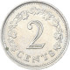 Monnaie, Malte, 2 Cents, 1977 - Malte