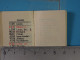 Calendrier De Poche Almanach-bijou Pour Porte-monnaie 1912 (3,5 Cm X 5,5 Cm) - Small : 1901-20