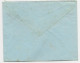 INDOCHINE TCH'ONG KING 12C SOLO LETTRE COVER HANOI 1927 TONKIN TO FRANCE - Lettres & Documents