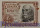 SPAIN 1 PESETA 1953 PICK 144a AU/UNC W/STAIN - 1-2 Peseten