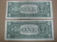 USA United States Of America $1 Banknote1963 1969 1977 Used CONDITIONS - Zu Identifizieren
